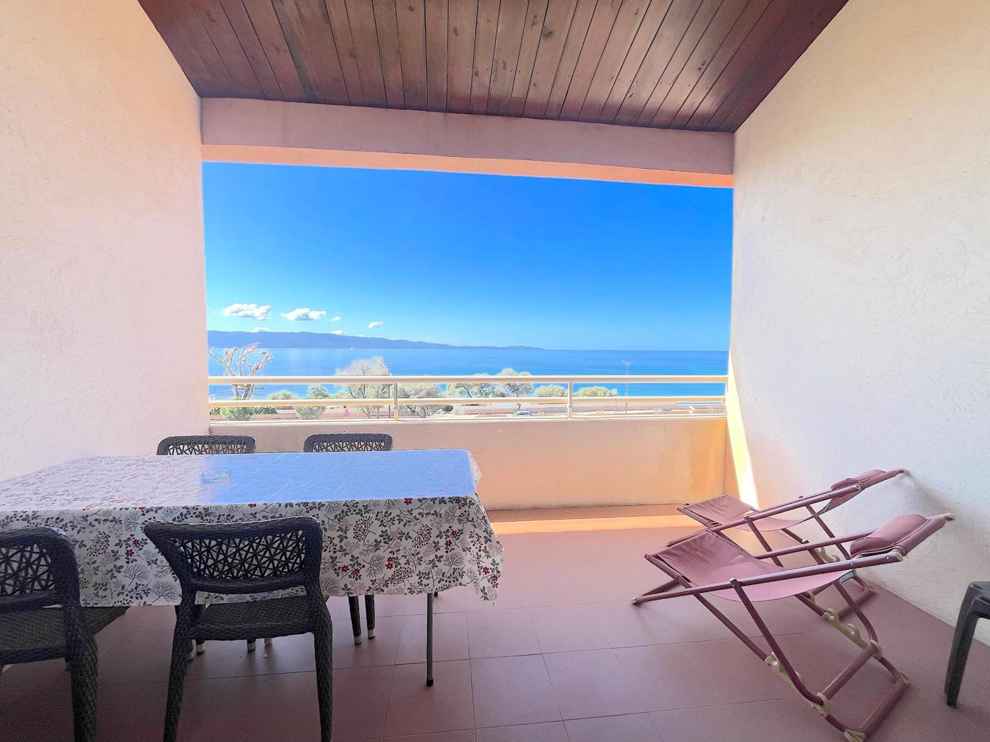 Aria Marina Duplex Vue Mer Route Des Sanguinaires, Plage A 50M, Parking Gratuit, 4 Pers Ajaccio  Esterno foto